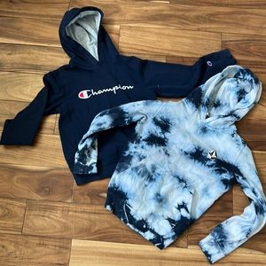Boys medium hoodies